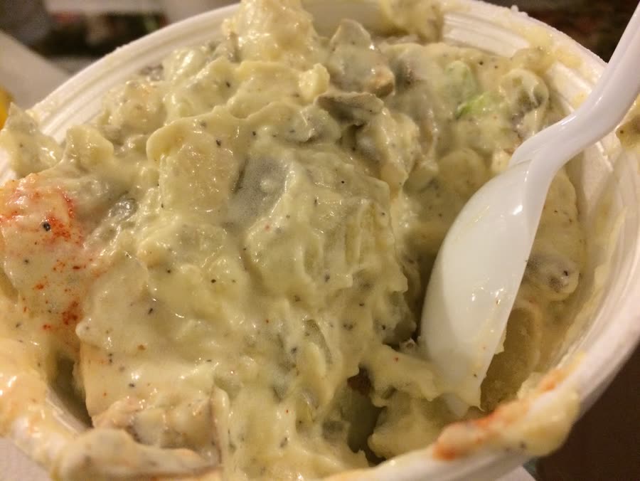 House-made potato salad at Gardner's Market
